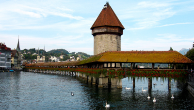 Швейцария, Люцерн. Мост Капелльбрюкке (Chapel Bridge) .png