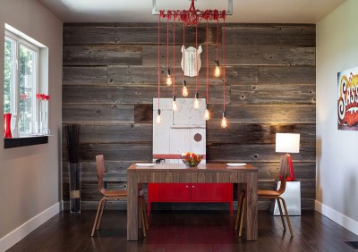 red-credenza-combined-with-rustic-dining-room-lighting-plus-wooden-wall-panel-or-unique-table-lamp.jpg