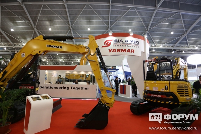 Гусеничные экскаваторы YANMAR
