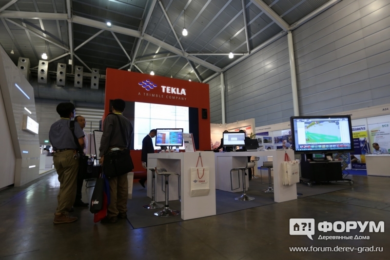 Стенд компании TEKLA