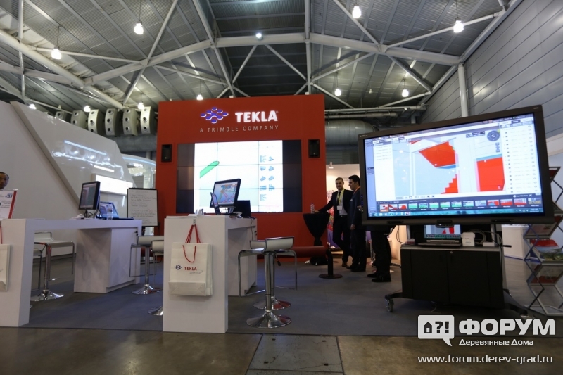 Стенд компании TEKLA