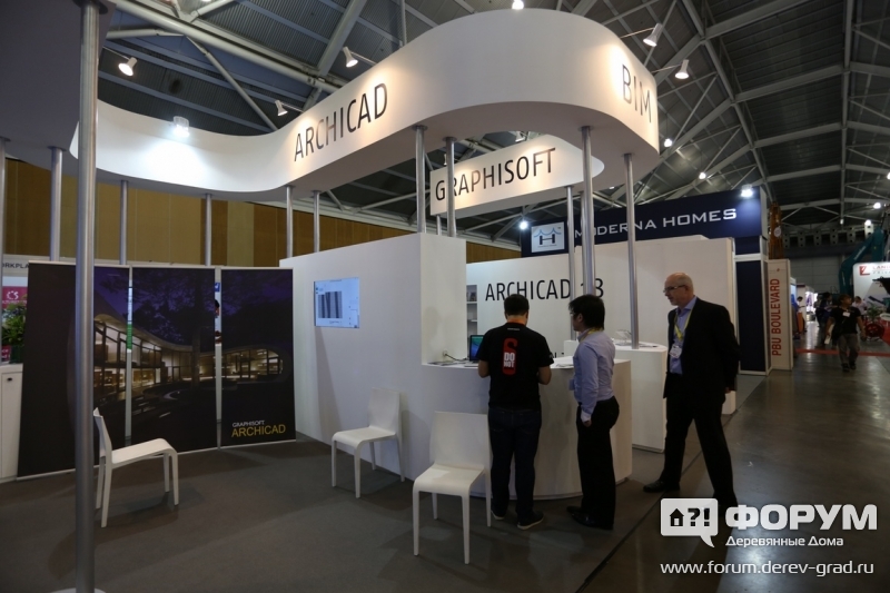 Стенд компании ARCHICAD GRAPHISOFT BIM