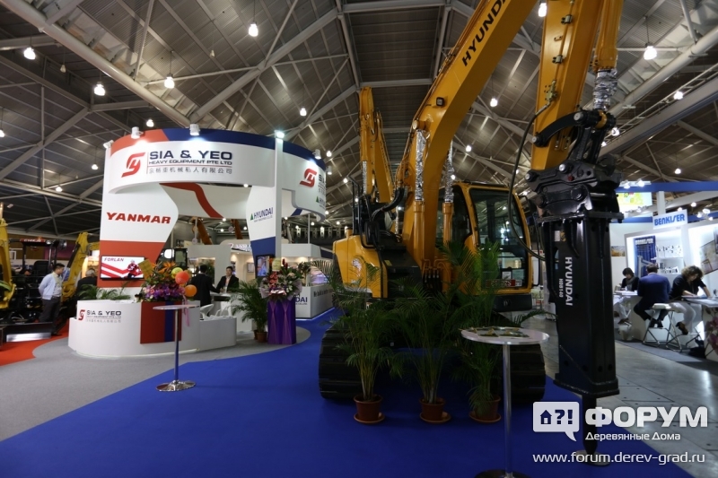 гусеничные экскаваторы HYUNDAI и YANMAR