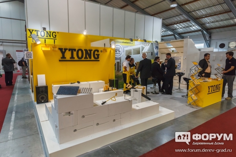Стенд компании Ytong