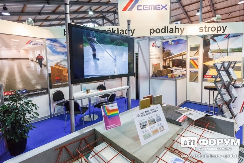 Стенд компании Cemex