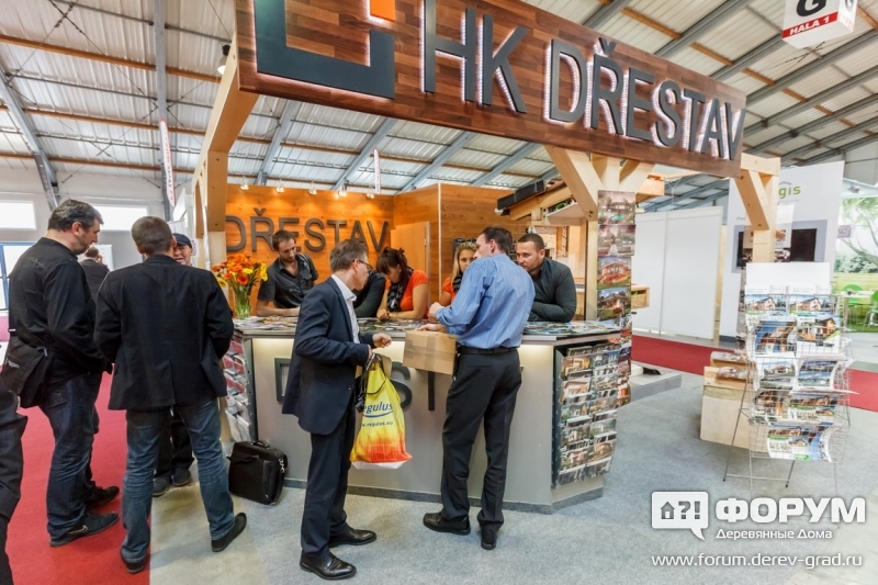 Стенд строительной компании HK Drestav
