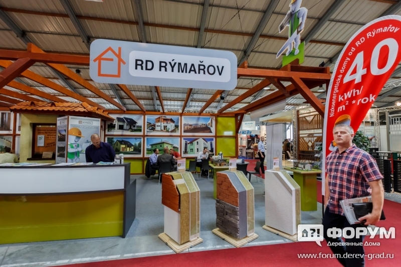 Стенд строительной компании RD Rymarov