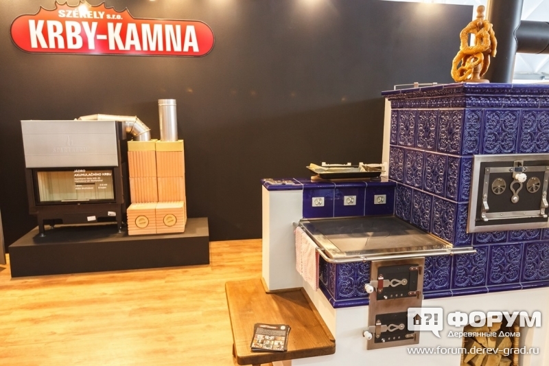 Стенд компании Krby-Kamna