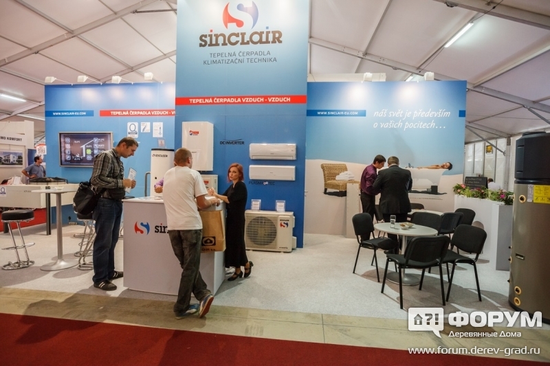 Стенд компании Sinclair