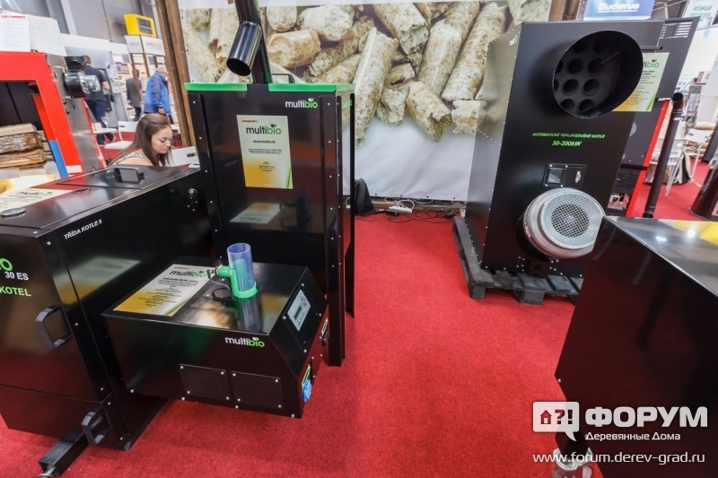 Котел для топки на основе гранулированной древесины - компания MultiBio