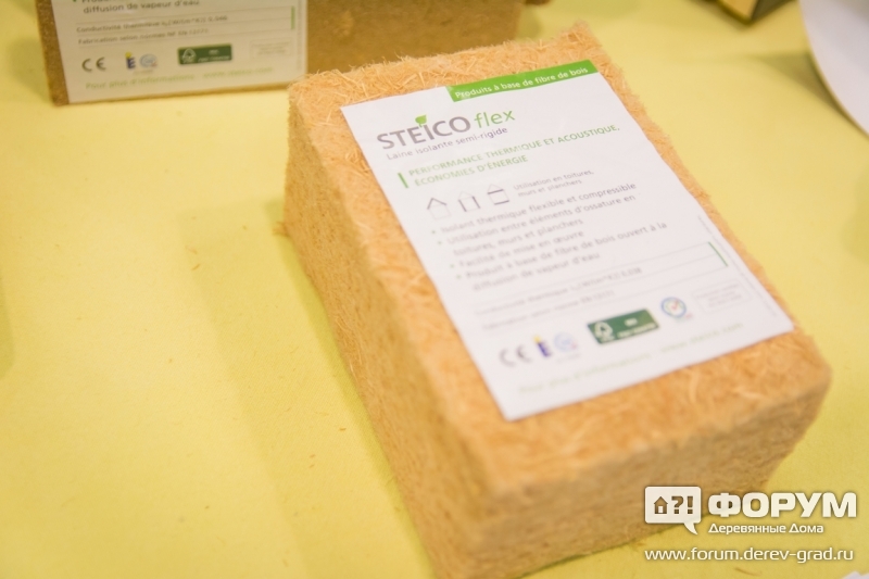 Шерстяная изоляция Steico