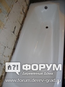 Ванна ПОСЛЕ моей эмалировки