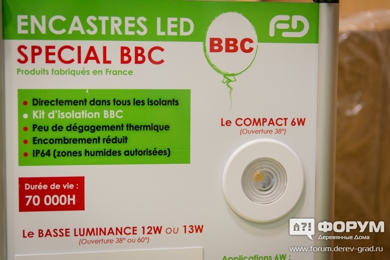 Вставные LED лампы BBC FD