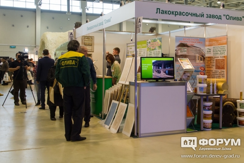 Стенд лакокрасочного завода "Олива"