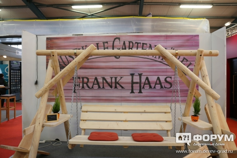 деревянные качели Frank Haas