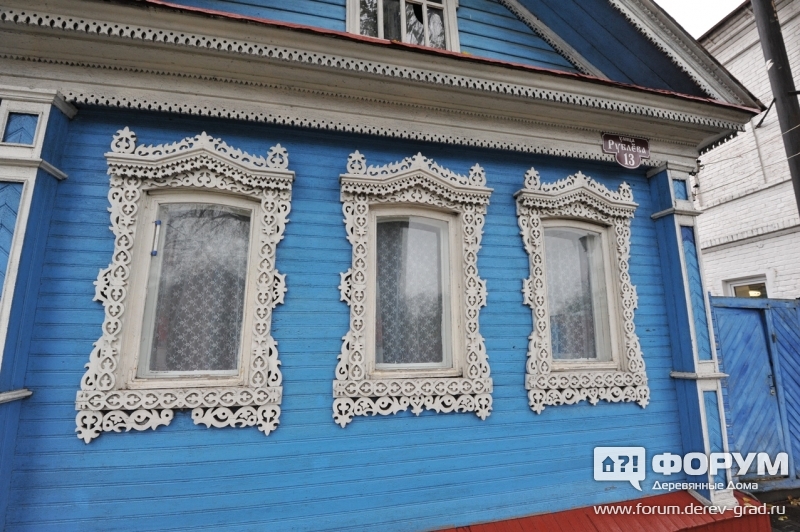 Фото наличников в Городце № 3