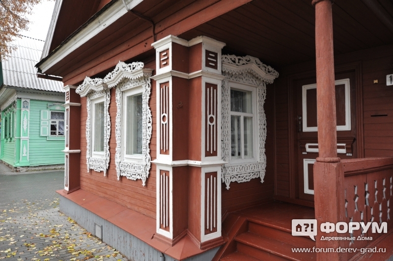 Фото наличников в Городце № 4