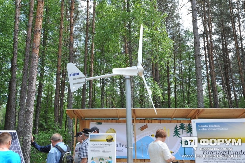 Лесная ветроэлектростанция
