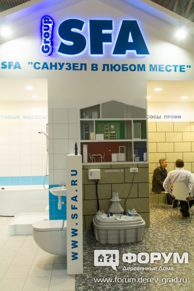 Стенд компании SFA Group
