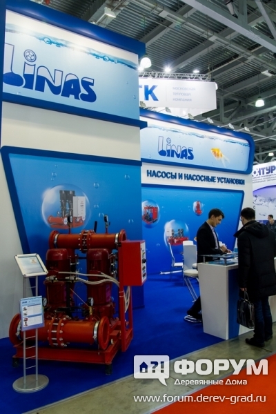Стенд компании Linas