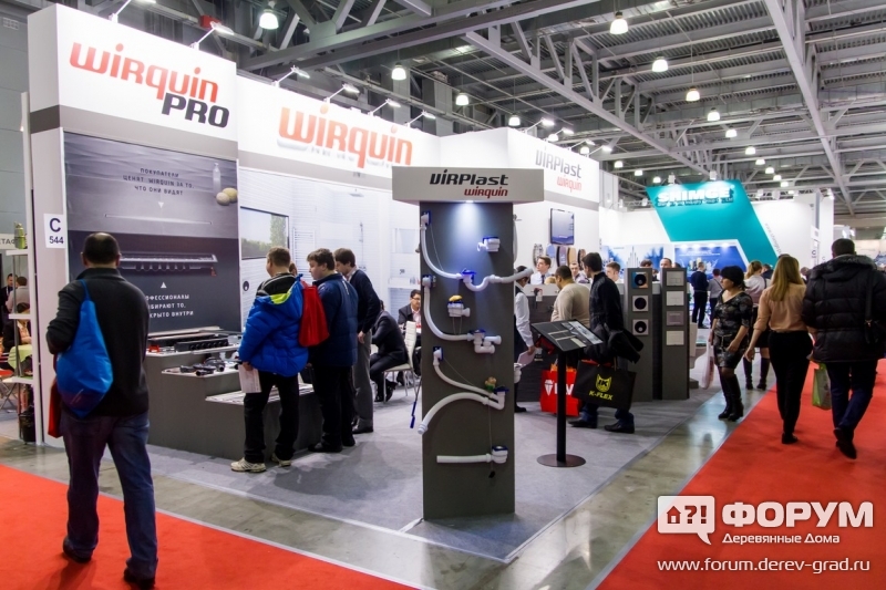 Образцы на Стенде wirquin pro