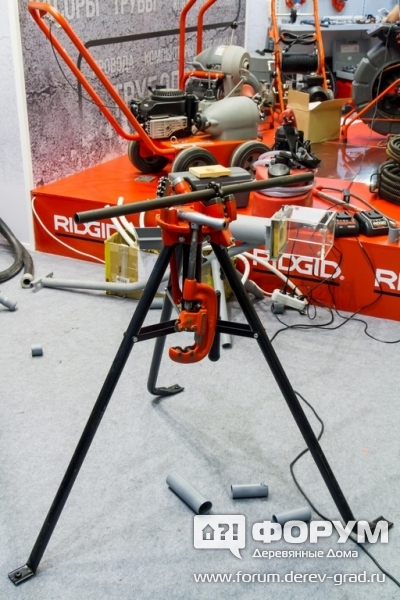 Образцы на Стенде Ridgid