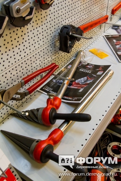 Образцы на Стенде Ridgid