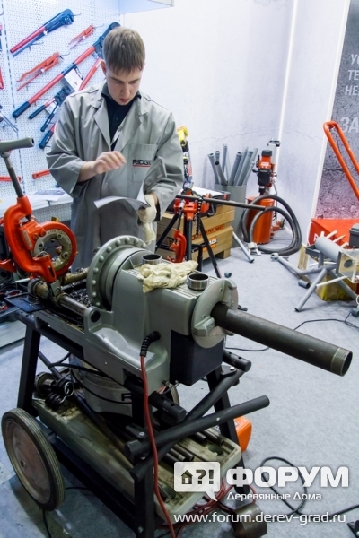 Стенд компании Ridgid