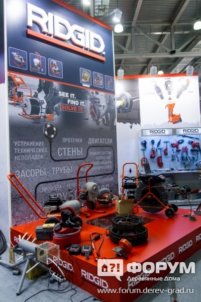 Стенд компании Ridgid