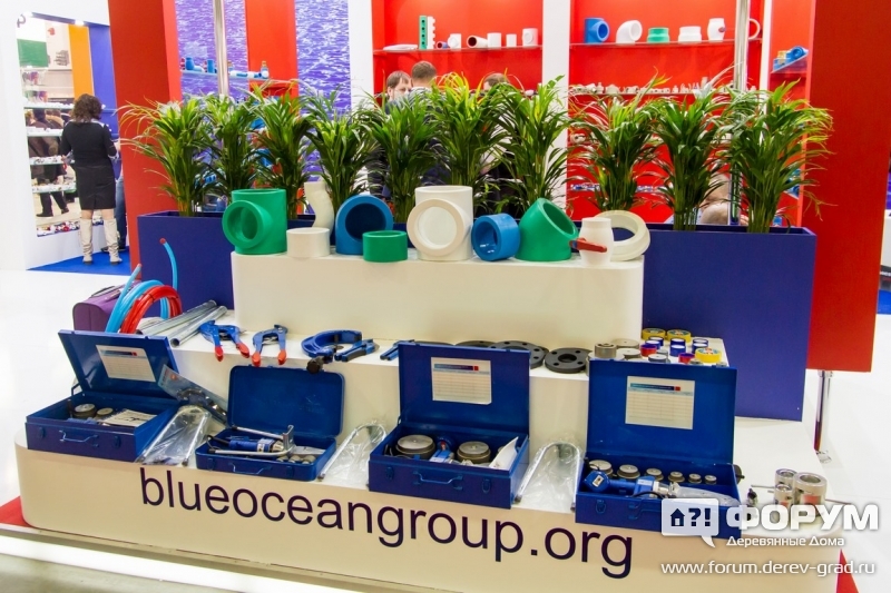 Образцы на Стенде Bluocean