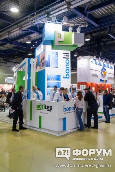 Стенд компании bonolit