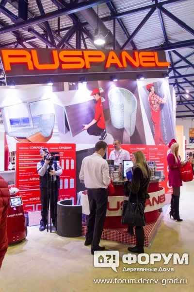 Стенд компании Ruspanel
