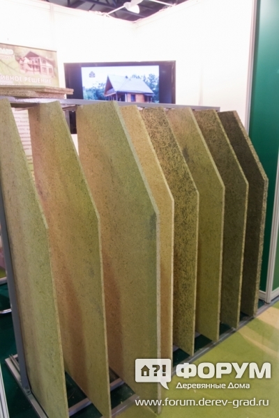 Образцы на стенде Green Board