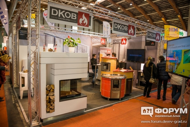 Кафельные печи от компании ДКоб (DKob)