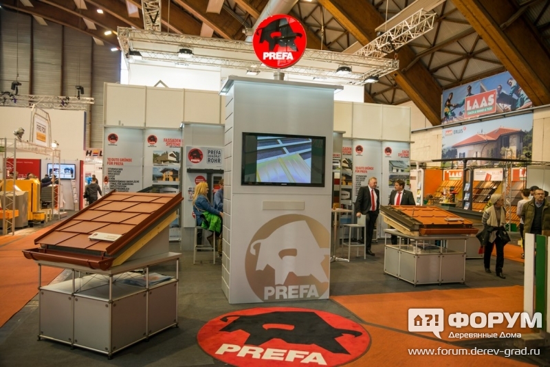 Алюминиевая кровля ПРЕФА (PREFA)
