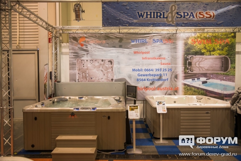 Ванны, джакузи от компании Вирл анд Спа (Whirl&Spa)