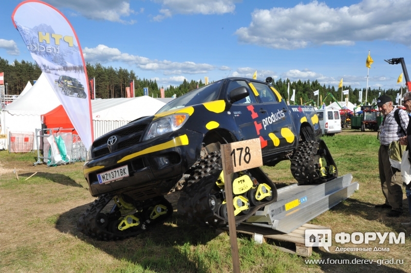 Скромный автомобиль лесника
