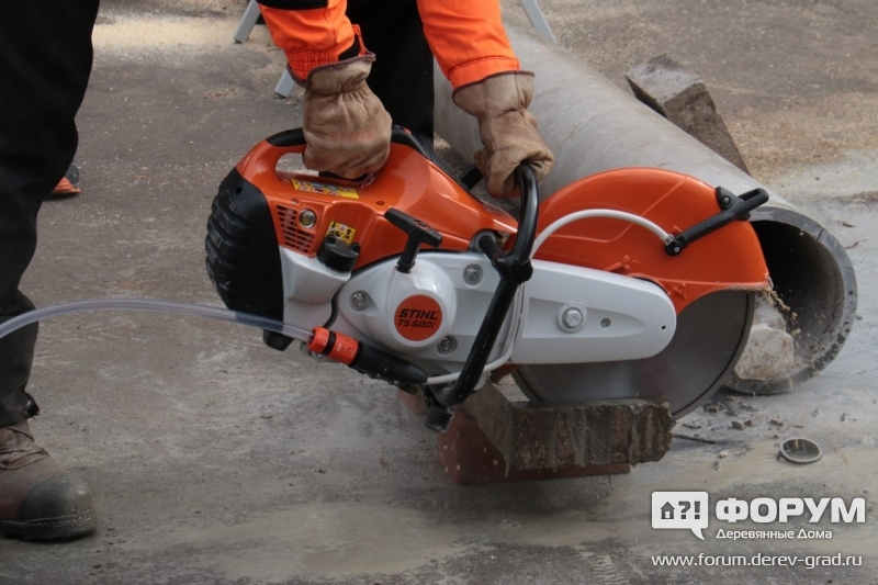 Фото пилы по резке бетона STIHL