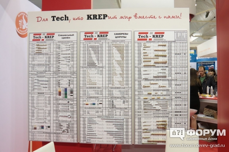 Фото крепёжных материалов Tech-KREP