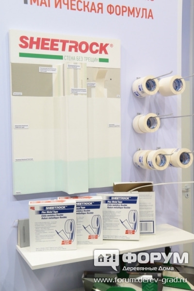 Фото штукатурки SHEETROCK