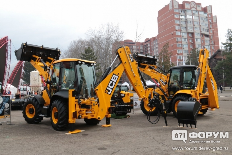 Фото строительной техники JCB