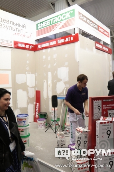 Фото сухих строительных смесей SHEETROCK