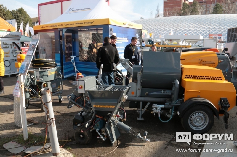 Фото штукатурной машины ООО Южная Столица