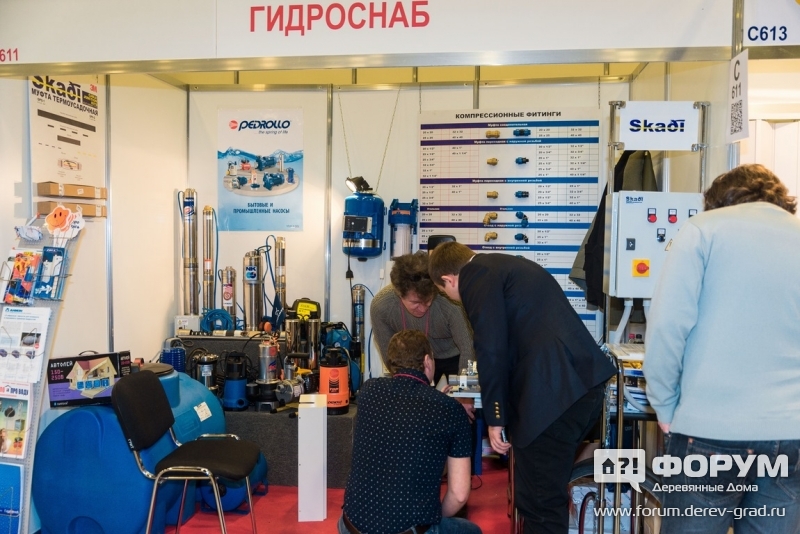 Бытовые и промышленные насосы ГИДРОСНАБ