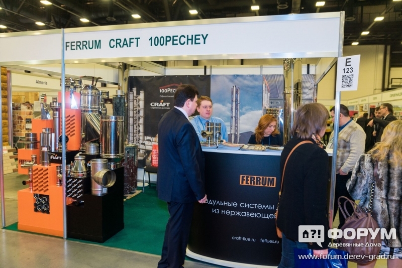 Системы одностенных дымоходов ФЕРРУМ КРАФТ 100ПЕЧЕЙ (FERRUM CRAFT 100PECHEY) (2)