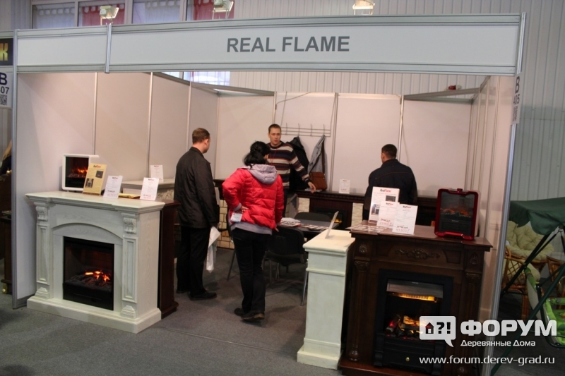 Производство каминов для домашнего уюта REAL FLAME