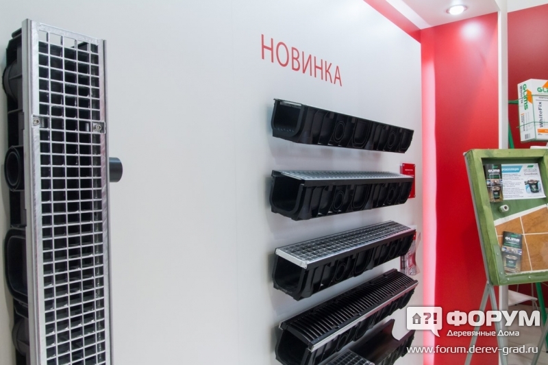 Водоотводящие желоба АлкаПласт (Alka Plast)