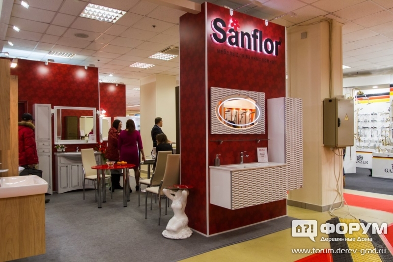 Мебель для ванных комнат Санфлор (Sanflor)