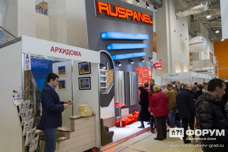 Деревянные дома от компаний "Архидома" и "Руспанель" (Ruspanel)