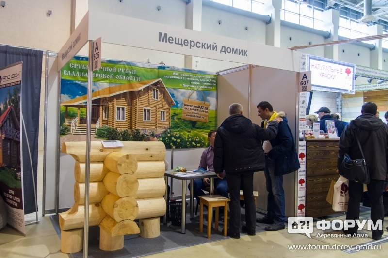 Срубы от компании "Мещерский домик"